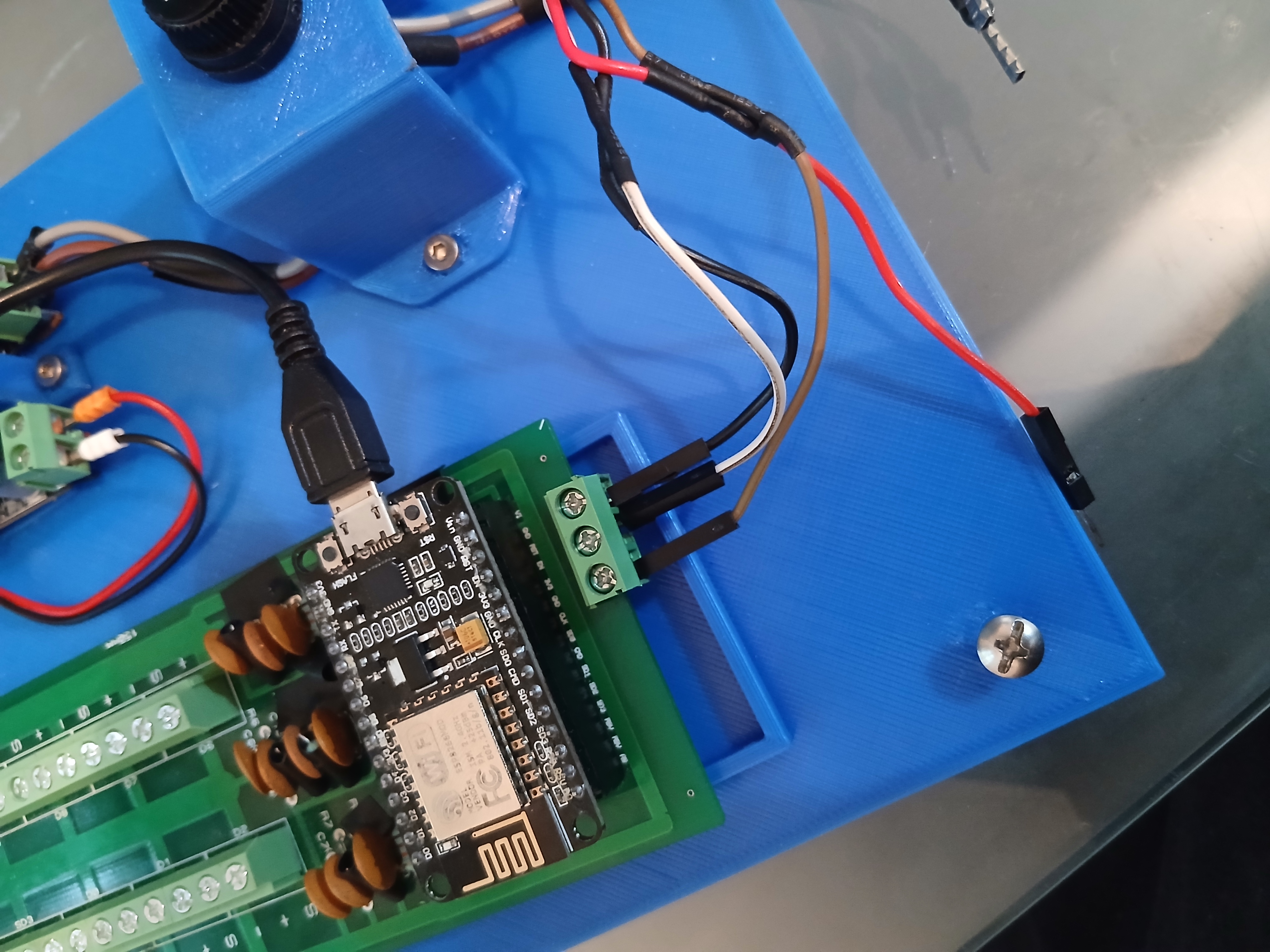 Detalle de pruebas en máquina