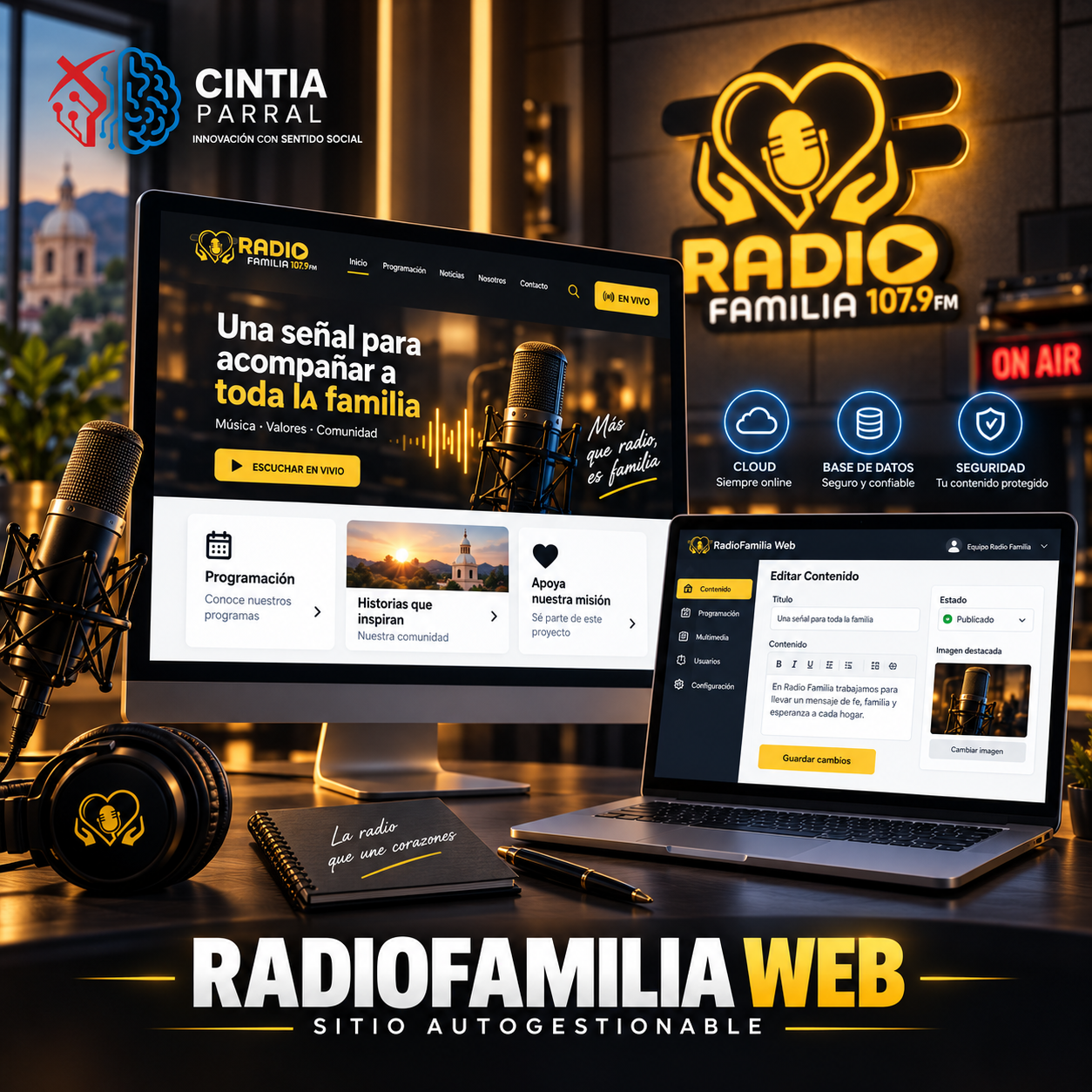 Imagen principal de RadioFamilia Web